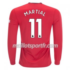 Maillot de Foot Manchester United Anthony Martial 11 Domicile 2019/20 ML